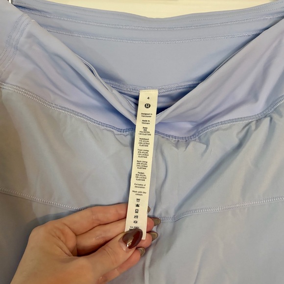 Lululemon Athletica Pace Rival Skirt in Serene Blue - Picture 8 of 15